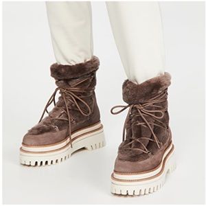 Paloma Barcelo Nazare Shearling Boots Size 9